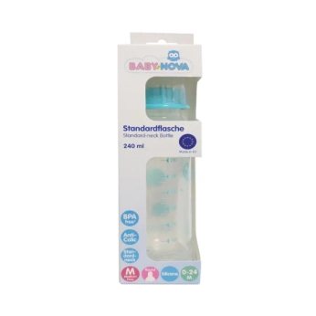 Бутылочка TM babynova 47010-3 декор 240 мл