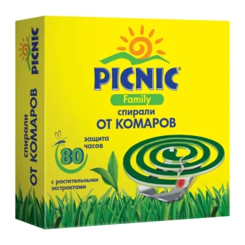 Спіраль від комарів Picnic Family №10
