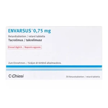 Енварсус таблетки пролонгованої дії 0.75 мг №30