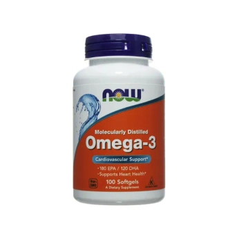 НОВ NOW ОМЕГА-3 ПОДДЕРЖКА СЕРДЦА  КАПС. №100  6508 NOW FOODS, США*