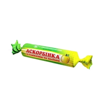 АСКОРБИНКА С ГЛЮКОЗОЙ И ЖЕЛЕЗОМ ТАБ. №10 УП.12ШТ 7944 КВЗ