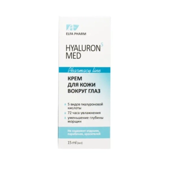 Крем для повік Elfa Pharm Hyaluron5 MED 15 мл