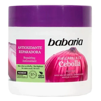 BABARIA МАСКА ДЛЯ ВОЛОС ЭКСТРАКТ ЛУКА 400МЛ  0992