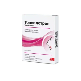 Тонзилотрен таблетки №40
