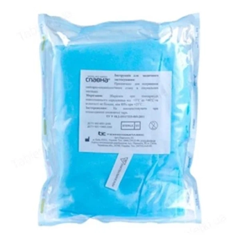 Халат медичний Славна для відвідувача стерильний на липучках довжина 117 см розмір 50-52 L