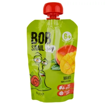 Фруктовое пюре Bob Snail манго 90 г
