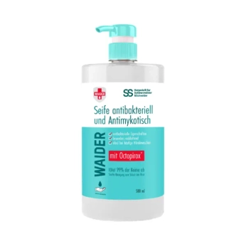 Антибактеріальне мило Waider з протигрибковою дією 500 мл