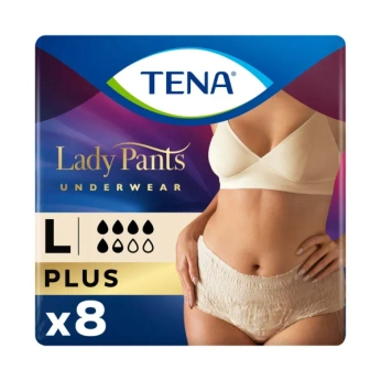 Урологические трусы Tena Lady Pants Plus для женщин Large Creme №8