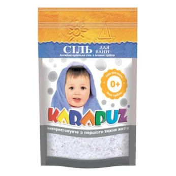 СОЛЬ Д/ВАНН ДЕТСК.КАРАПУЗ 0,5 КГ АНТИБАКТЕРИАЛЬНАЯ 0941