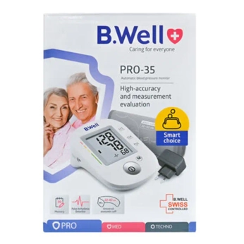 Тонометр автоматичний B.WELL PRO-35 з манжетою M-L (22-42 см) з адаптером