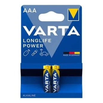 БАТАРЕЙКА VARTA LONGLIFE POWER AAA BLI 2 ALKALINE 2ШТ  9701