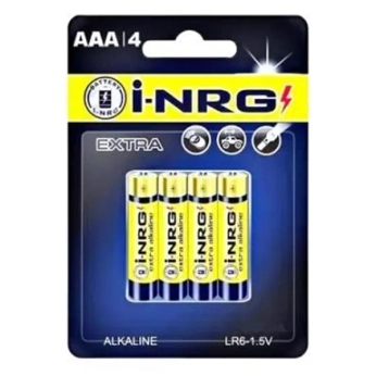 БАТАРЕЙКА I-NRG EXTRA 4AAA №4  0439
