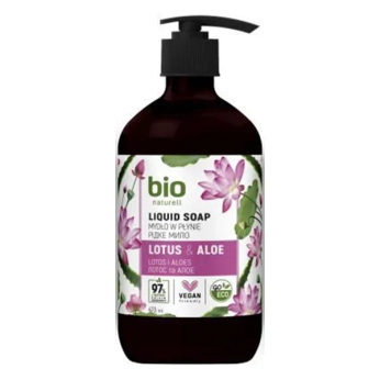 ЭЛЬФА БИО НАТУРЕЛЬ МЫЛО ЖИД. ЛОТОС И АЛОЭ 473 МЛ ДОЗАТОР 34198