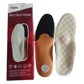 СТЕЛЬКИ ОРТОПЕДИЧЕСКИЕ RELAX ALU TECH РАЗМ. 38 4740