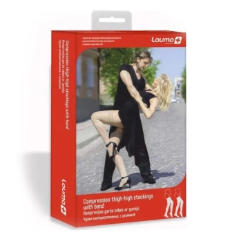 ЧУЛКИ МЕД.КОМПР.РЕЗИН.МЫСОК Р.5D ЧЕРН. II КЛ. МОД.AG 309  4277