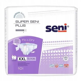 Подгузники для взрослых Super Seni Plus размер Extra large XXL №10