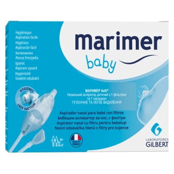 Аспиратор назальный Маример беби детский с одним фильтром и одной насадкой