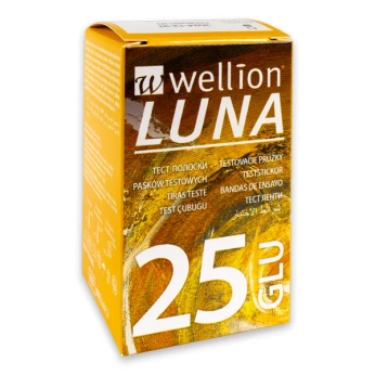 ТЕСТ-ПОЛОСКИ WELLION LUNA №25 WELL612