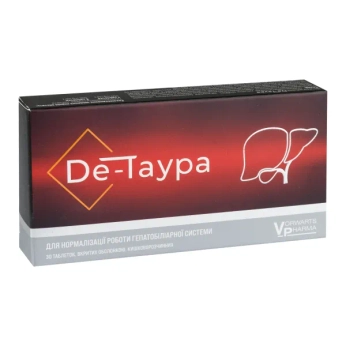 Де-Таура таблетки вкриті оболонкою 250 мг №30