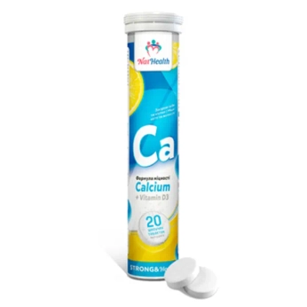 НатХелс Кальций + витамин D3 таблетки шипучие №20