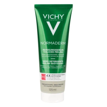 Очищувальний гель-сироватка Vichy Нормадерм з ефектом пілінгу для проблемної шкіри обличчя та тіла 125 мл