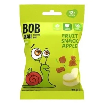 Снек фруктовий Равлик Боб Bob Snail яблуко 40 г