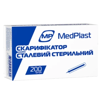Скаріфікатор МР MedPlast сталевий стерильний №200