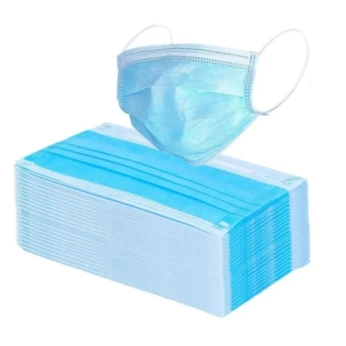 МАСКА 3-Х СЛОЙНАЯ НА РЕЗИНКАХ  0163 №50