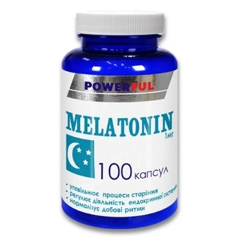 МЕЛАТОНИН POWERFULL КАПС. 1МГ №100