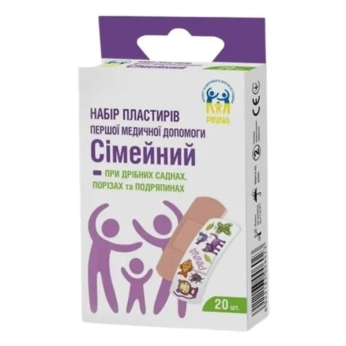 ПЛАСТЫРЬ PINNA НАБОР СЕМЕЙНЫЙ №20 3473
