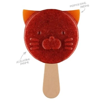 Мармелад Gogodza морквяно-кизиловий зі шматочками малини 30 г