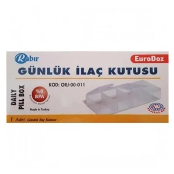 ОРГАНАЙЗЕР Д/ТАБЛЕТОК (СУТКИ)  РАБИР 0105