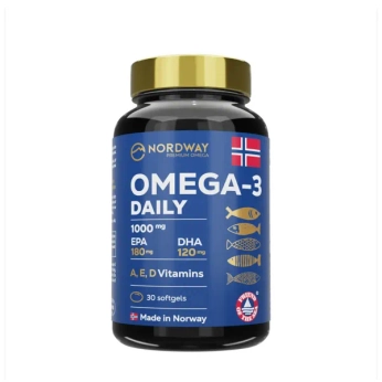 Омега-3 Дейли Nordway Omega-3 Daily капсулы 1000 мг №30