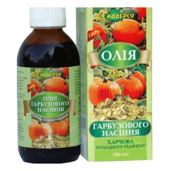 ТЫКВЫ СЕМЯН МАСЛО 200 МЛ