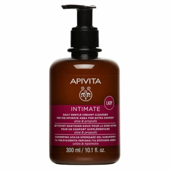 APIVITA INTIMATE ГЕЛЬ ИНТИМНЫЙ 300МЛ КОМФОРТ  ПРОПОЛИС АЛОЭ 4102