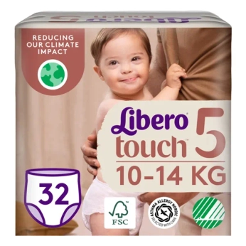 ПОДГ. ЛИБЕРО 5 TOUCH ТРУСИКИ 10-14 КГ №32  9571