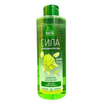 ФИТО БАРВА ШАМПУНЬ Д/ВСЕХ ТИПОВ ВОЛОС 2В1 ЭК-КТ ХМЕЛЯ 400МЛ  0137