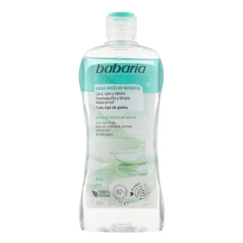 BABARIA ВОДА МИЦЕЛЛЯРНА ДВУХФАЗНАЯ АЛОЭ 400МЛ 0159
