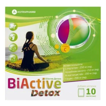 БИАКТИВ ДЕТОКС ПОР. САШЕ №10