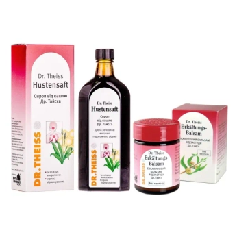 СИРОП ОТ КАШЛЯ 250 МЛ /ДР.ТАЙСС/ +ЭВКАЛИПТ.БАЛЬЗАМ 20Г