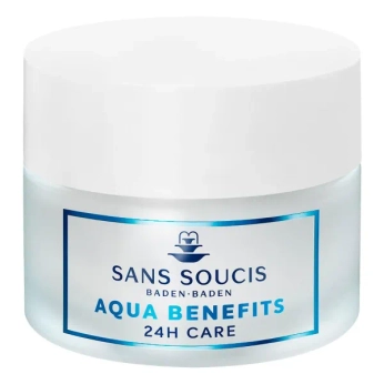 Крем для обличчя Sans Soucis (Сан Сусі) Aqua Benefits 24 години зволоження для нормальної шкіри 50 мл