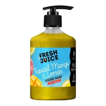 FRESH JUICE МЫЛО ЖИД. TROPICAL MANGO & LEMON ДОЗ. 460МЛ  35324
