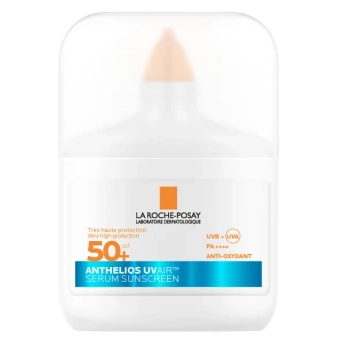 Сыворотка солнцезащитная для лица La Roche-Posay Антелиос UV Air SPF50+ невесомая увлажняющая с антиоксидантами 50 мл