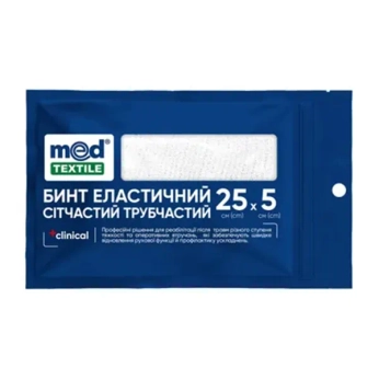 БИНТ ЭЛАСТ.СЕТЧ.ТРУБЧ. 25 СМ Х 5 СМ 5541