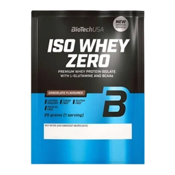 Протеїн Biotech Iso Whey Zero порошок зі смаком шоколаду пакет 25 г