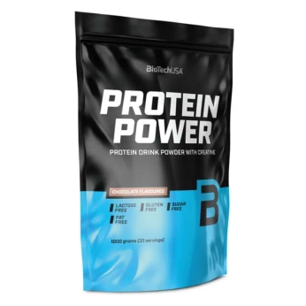 Протеїн Biotech Protein Power порошок зі смаком шоколаду пакет 1000 г