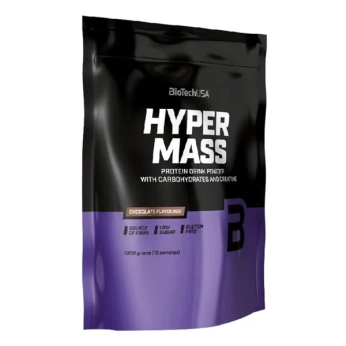 Гейнер Biotech Hyper Mass порошок зі смаком шоколаду пакет 1000 г