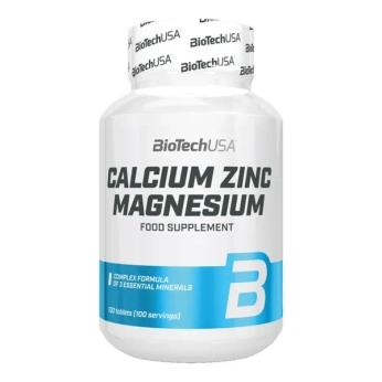 Biotech Calcium Zinc Magnesium Кальцій-Цинк-Магній таблетки №100