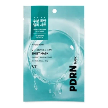 Тканинна маска для сяйва шкіри з полінуклеотидами VT Cosmetics PDRN 25 г №1 шт