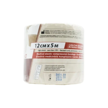 Бинт еластичний медичний 120 мм х 5 м